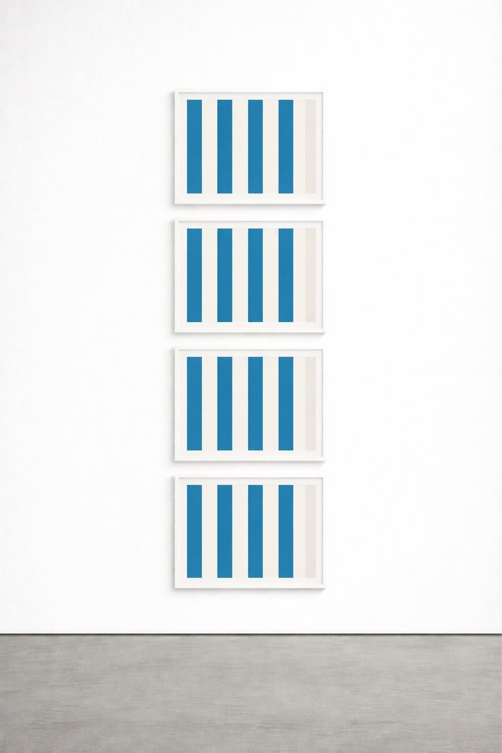 Daniel Buren, Affichages Sauvages, 1972