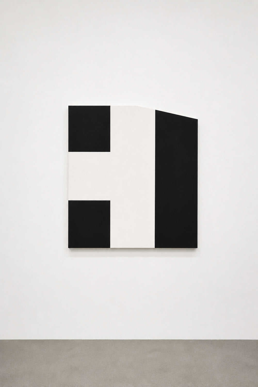 Li Trincere, black / white bars, 1990