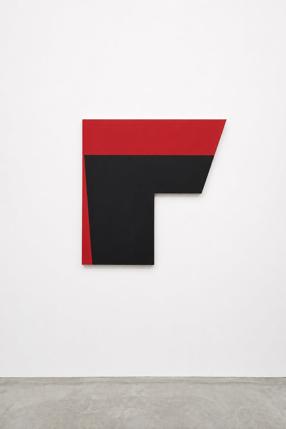 Li Trincere, red / black cut, 1989