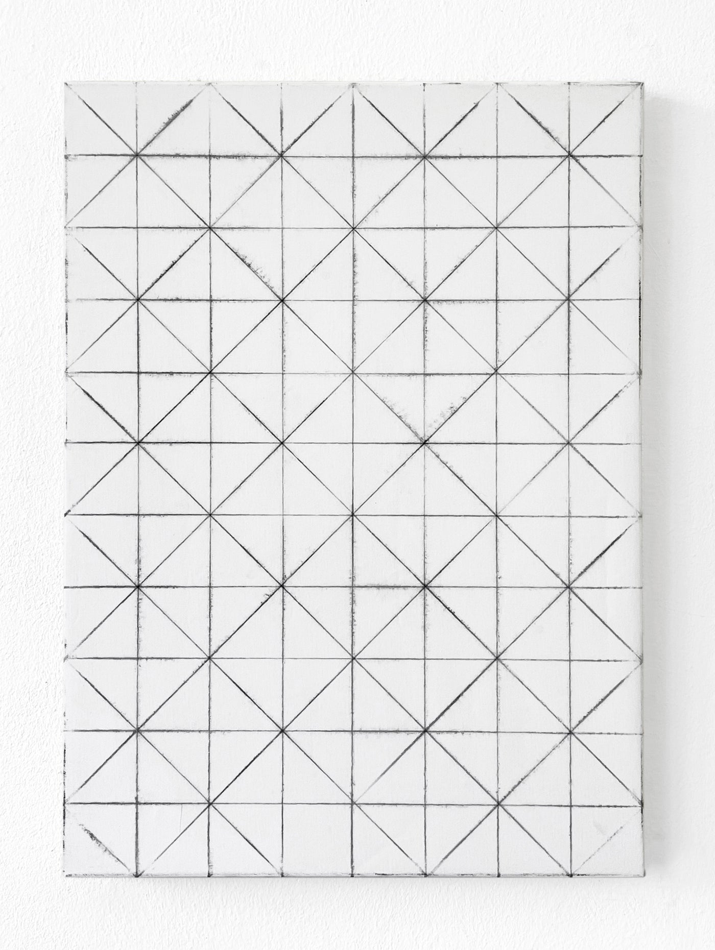 Erris Huigens, Chalk line grid 03, 2025